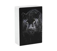 Animal Panther - Portasigarette impermeabile e a prova di schiacciamento, per 20 sigarette king size, portatile, tascabile, da viaggio, per uomini e donne