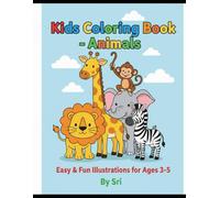 Animal Parade: A Jumbo Coloring Book for Little Hands Ages 3-6
