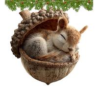 Animal Pattern Acrylic Ornaments - 2D Acrylic Seasonal Decoration | Christmas Tree Ornaments With Animal Designs | Ideal For Front Door, Office, Wall, Mantel, Garden, Backyard, Living Room, Bedroom,