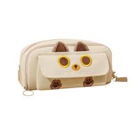 Animal Pencil Case Large Capacity Markerpouch Accessory | Girls Pencil Box Stationery Box Eraser Sharpener Sticky Notes Cute Desk Organizer Marker Pouch For School Office Travel Art