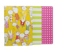 Animal Playdate Cahier, set di 3 - A5