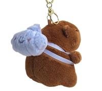 Animal - Portachiavi in peluche, per un tocco di pace e divertimento, per ogni occasione, 11Style