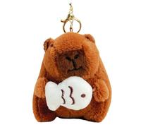 Animal - Portachiavi in peluche, per un tocco di pace e divertimento, per ogni occasione, 6Style