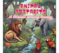 Animal Portraits: A Realistic Coloring Journey