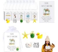 Animal Pun Note Cards 25-Piece Set with Funny Resin Animals and Thank You Cards, for Staff Appreciation Gifts Bulk, Boss Day Card, Inspirational Pocket Favors (Animal Pun Note Cards,50 Pcs)