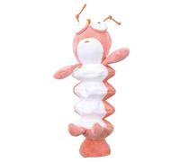 Animal Purse Charm - Dog Shrimp Cat Key Chains Decor | Animal Bag Charm Dog Shrimp Cat Key Ring | Cartoon Automatic Retraction Key Chains | Cat Keyring Keychain Pendant For Boys, Girls, & Kids, Shrimp