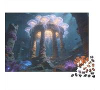 Animal Puzzle 1000 Pezzi Carta Spessa Dettagliato Per Adultidifficil Resistente Underwater Animals Per Famiglie Puzzle Per Famiglia 70x50cm/1000pcs