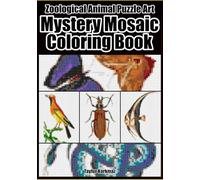 Animal Puzzle Art - Zoological Mystery Mosaic Coloring Book