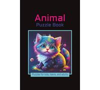 Animal Puzzle Book: Crossword Puzzles, Wordsearch puzzles, Sudoku puzzles with Easy to Read Print about animals | 6x9 inches, 120 pages | 50+ Puzzles... Gift for Vacations, Holidays, and Relaxation