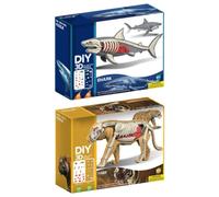 Animal Puzzle - Realistic Interactive Tiger Shark Fun Toy