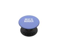Animal Rights Meat Is Murder for Animal Lovers PopSockets PopGrip Adesivo