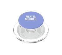 Animal Rights Meat Is Murder for Animal Lovers PopSockets PopGrip per MagSafe