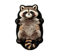 Animal Rug, 40x120cm Raccoon Pattern Soft Carpet Floor Mat, Decorative Area Rug For Home Dining Bedroom Kitchen Entryway Hallway Workplace Comfort Enhancement And Interior Decor Use