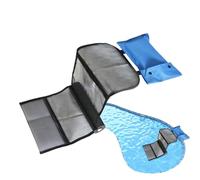 Animal Saver For Swimming Pools - Floating Escape Ramp Non Slip Design | Frog Lizard Duck Toad Rescue Ladder Pool Safety Wildlife Exit Pad | For Swimming Pool Backyard Spa Hotel