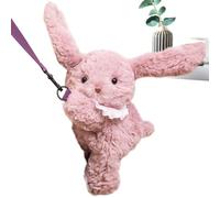 Animal School Bags, Cartoon Plush Backpack, Kids Cute Backpack, Soft Plush School Bag, 11,81 pollici, Plush, Adorable and lightweight design with a cozy texture, perfect for and young children, b, Se