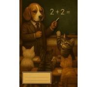 Animal School Friends - Squared Practice Notebook for Kids | Learn Letters and Numbers with Fun Animal Illustrations: 72 structured pages with ... skills | Ideal for children aged 4 and up