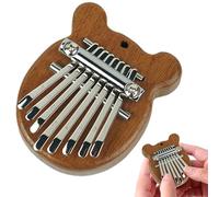 Animal Shape | 8 Key | Animal-Shaped Thumb Piano | Kids Animal, Small with Animal Design, Cute for Kids, 8-Note Animal, Wooden Animal