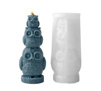 Animal Silicone Molds - 3D Stackable Cute Reusable Mould | Silicone Candle Mold For Holiday, Birthday, Party, Ufficio, Home, Room, Desk, Desktop, Weekday, School, Dormitory & Apartment Crafts & DIY