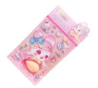 Animal Stickers - Cartoon Puffy Sticker, Soft Reusable Sticker for Creative Play, Raised Paper Decals, Kids Craft Accessory with Tactile Layered Texture, Fun Icon Pack for Scrapbook and Decorating