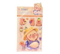 Animal Stickers - Wild Decal | Best for Kids - 3D Animal Computer Decal,Soft Belly Design Stickers for Water Bottles | Kids Adults Classroom Reward Laptop Skateboard Journal Computer Phone