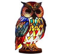 Animal Table Lamp Series, Retro Resin Animal Night Light for Bedroom Home Decoration Furniture Child's Room Gift, B