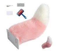 Animal Tail Accessory - ABS Material 33cm Size, Remote Control Gadget, Motorbike Prank Toy | Scooter Decorative Tail, Moving Wigging For Female Riders, Girls, Girlfriends, Family, Friends