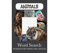 Animal-Themed Word Search Puzzle Book: Ideal for unwinding and have a relaxed time | 6x9 inches, 110 pages | 50+ Puzzles. Perfect for trips and free times.