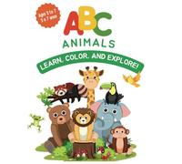 Animal to color and learn: Divirta-se colorindo e aprendendo inglês com animais
