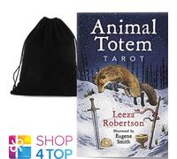 Animal Totem Tarot Carte Tavola LLEWELLYN Leeza Robertson Esoteric Nuovo Con Bag