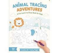 Animal Tracing Book for Kids: Fun Handwriting Practice with Cute Animals
