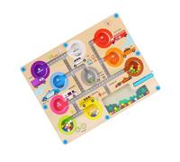 Animal Traffic MageLic Puzzle - Gioco Di Giocattoli Di Labirinto Prescolare, Gioco Di Abilità Motorie Fine | Impegno Di Apprendimento Bambini Piccoli, Giocattolo Di Viaggio Educativo STEM Portatile