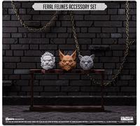 Animal Warriors of the Kingdom: Feral Felines HEADS SET 3 by Spero Studios