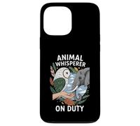 Animal Whisperer On Duty Wildlife Nature Lover Custodia per iPhone 13 Pro Max