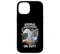 Animal Whisperer On Duty Wildlife Nature Lover Custodia per iPhone 14