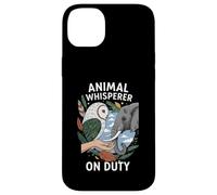 Animal Whisperer On Duty Wildlife Nature Lover Custodia per iPhone 14 Plus