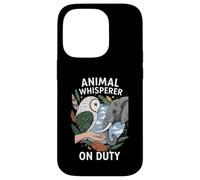 Animal Whisperer On Duty Wildlife Nature Lover Custodia per iPhone 14 Pro