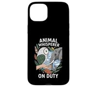 Animal Whisperer On Duty Wildlife Nature Lover Custodia per iPhone 15 Plus