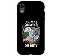 Animal Whisperer On Duty Wildlife Nature Lover Custodia per iPhone XR