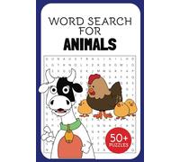 ANIMAL Word Search: 50+ Word Find Puzzles for Animal Lovers