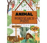 Animal Word Search Book for Adults and Kids: Brain-Boosting Large Print Puzzle Book Everyday Engaging Activitey Games for Puzzle lovers