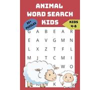 Animal Word Search For Kids: | Fun Challenges For Children Ages 4-8 | Search and Find Words Book with up to 200 different Animals
