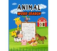 Animal Word Search for Kids: Fun & Educational Puzzles for Ages 4-12