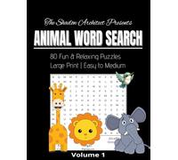 Animal Word search for kids: The Shadow Architect