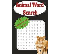 Animal Word Search Puzzle Book: Fun & Relaxing Word Search Puzzles Featuring Wild, Farm, Ocean & Exotic Animals for Teens, Adults & Seniors