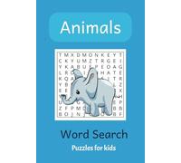 Animal Word Search Puzzle Book: Word Searches with Easy to Read Print about Animals, For Kids, For knowledge, For Childrens, and More | 6x9 inches, ... GIfts for Vacations, Holidays and Free Times