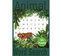 Animal Word Search Puzzle Book: Word Searches with Easy to Read Print about Animals, Pets, Animal Habitats, Animal Species and more l 6x9 inches, 110 ... for Vacations, Holidays, and Free Time.