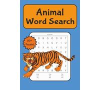 Animal Word Search Puzzle Book: Word searches with easy to read print about Animals, Pets, Beasts and more! | 6x9 inches, 110 pages | 50+ puzzles… Gifts for Vacations, Holidays and Free Times
