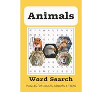 Animal Word Search Puzzle Book: Word Searches with Easy to Read Print about Animals, Wild Animals, Sea Animals and More | 6x9 inches , 110 pages | 55+ ... for Vacations, Holidays and Free Times