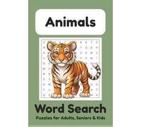Animal Word Search Puzzle Book: Word Searches with Easy to Read Print about Animals, Wildlife, Nature and More | 6x8 inches, 110 pages | 50+ Puzzles... Gift for Vacations, Holidays and Free Times