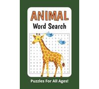 Animal Word Search Puzzle Book: Word Searches with Easy to Read Print about wildlife, fish, birds and more | 6x9 inches, 110 pages | 50+ puzzles